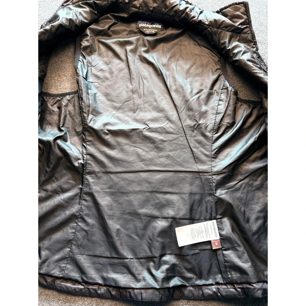 Patagonia Nano Puff Vest Womens Medium Black Primaloft Insulated 84247 SP19